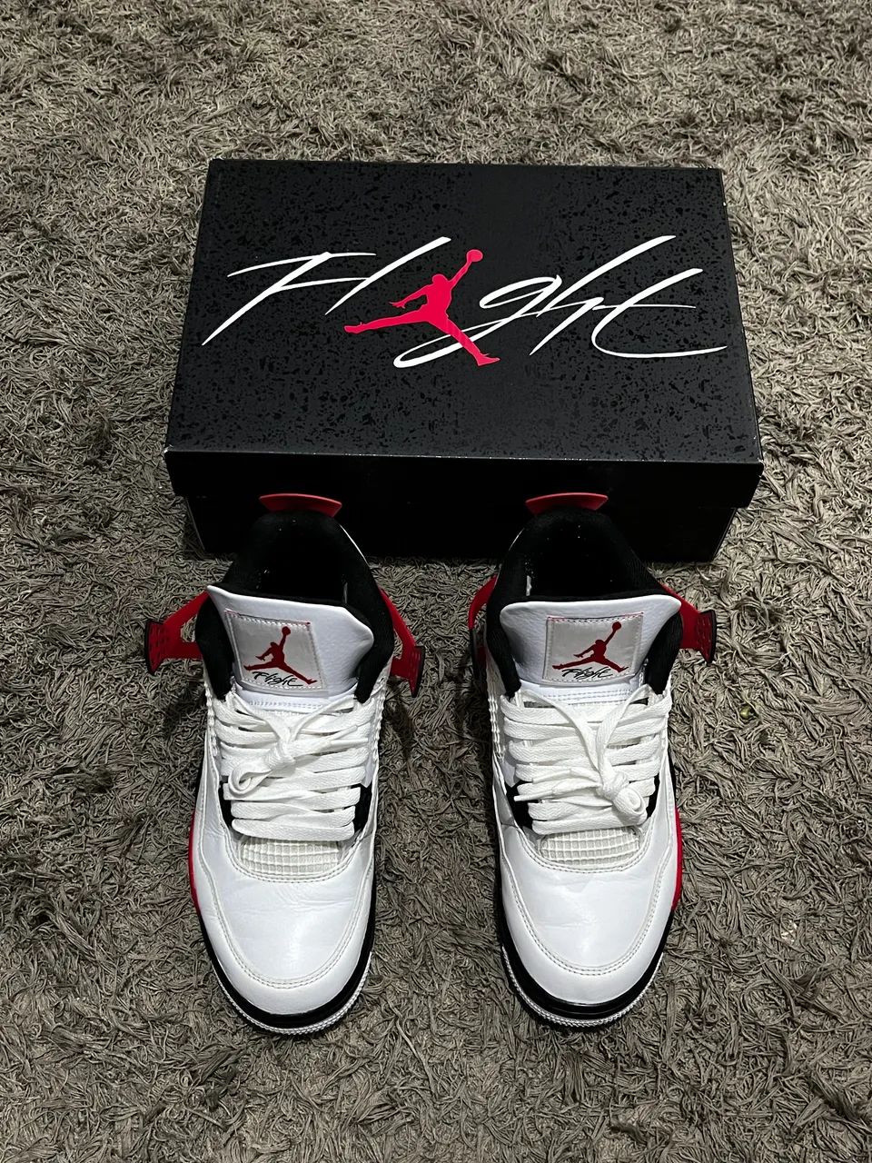 Air Jordan 4 Red Cement - Original com Caixa - Foto 3