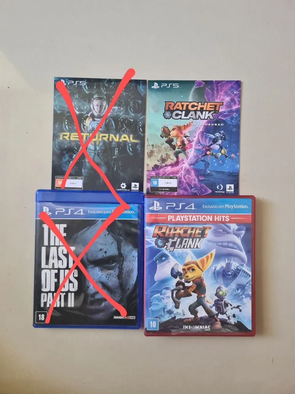 Jogos de Ps5 e Ps4 a partir de 50 reais
