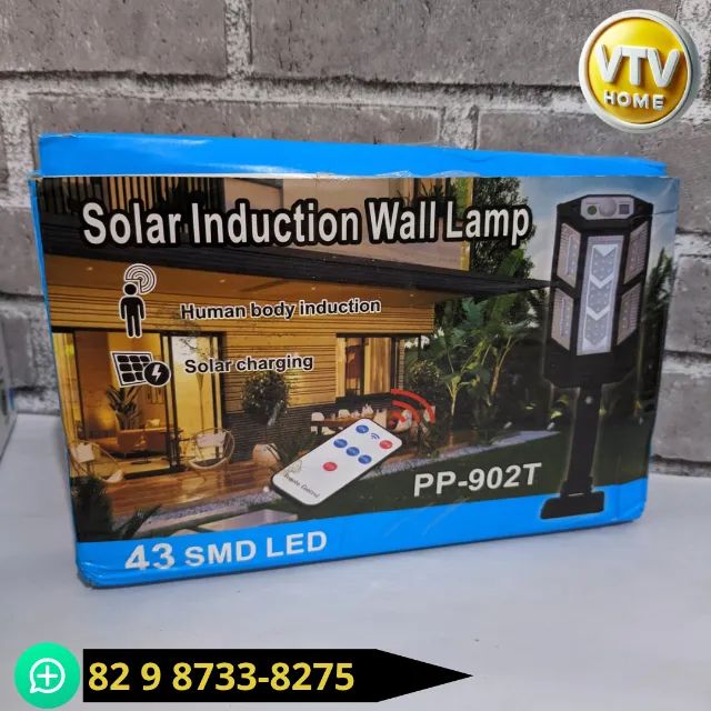 Refletor Solar Com Sensor + Entrega Grátis e Garantia - Foto 2