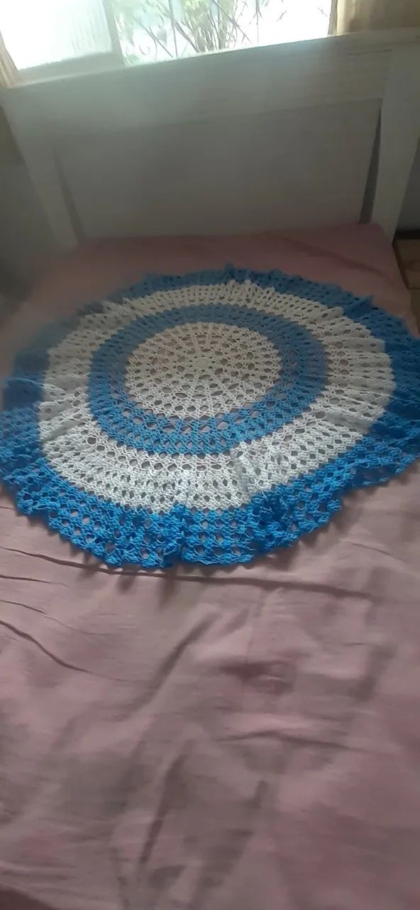 toalhas  de  mesa de crochê