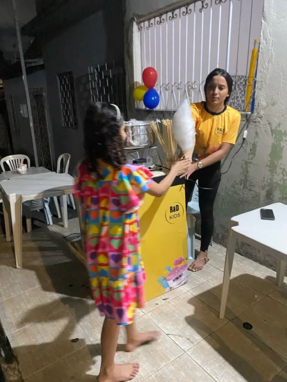 Pula-pula e algodão doce Cama Elástica Infantil - Diversão Garantida! - Foto 3