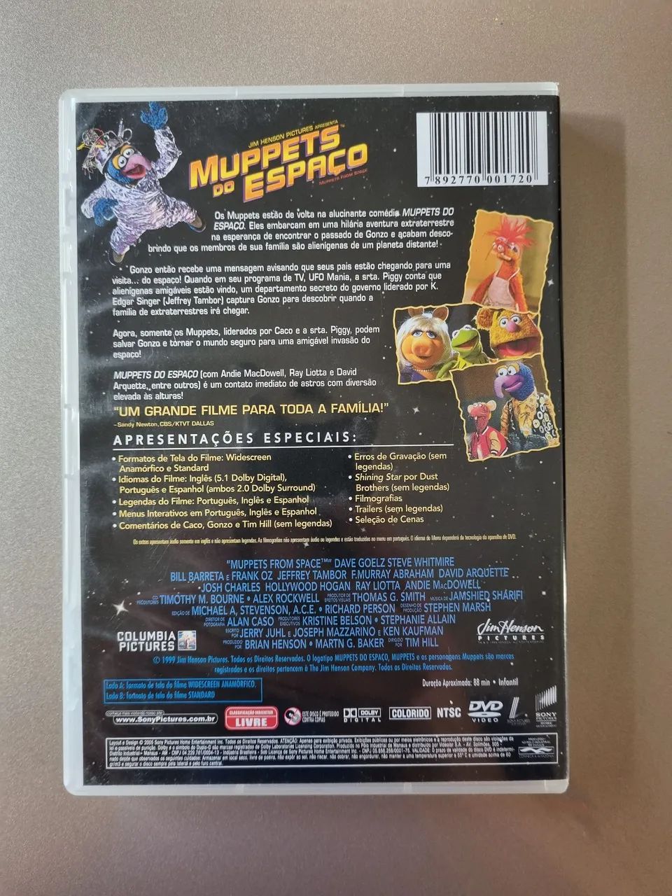 Muppets do Espaço DVD - Foto 2