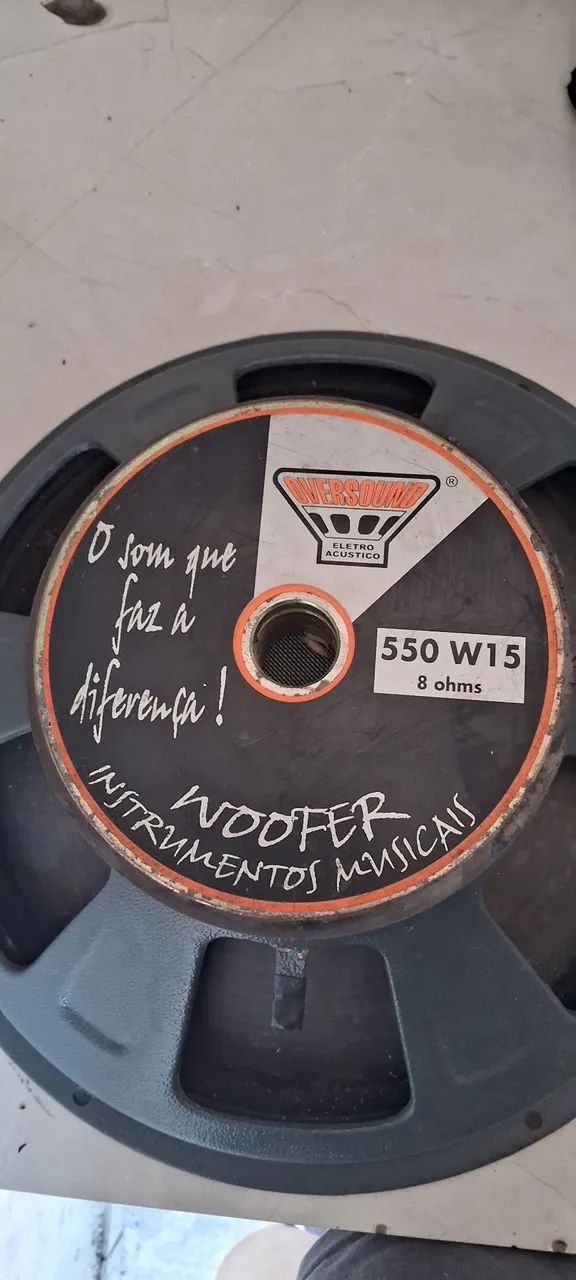 Woofer Oversound 550W W15