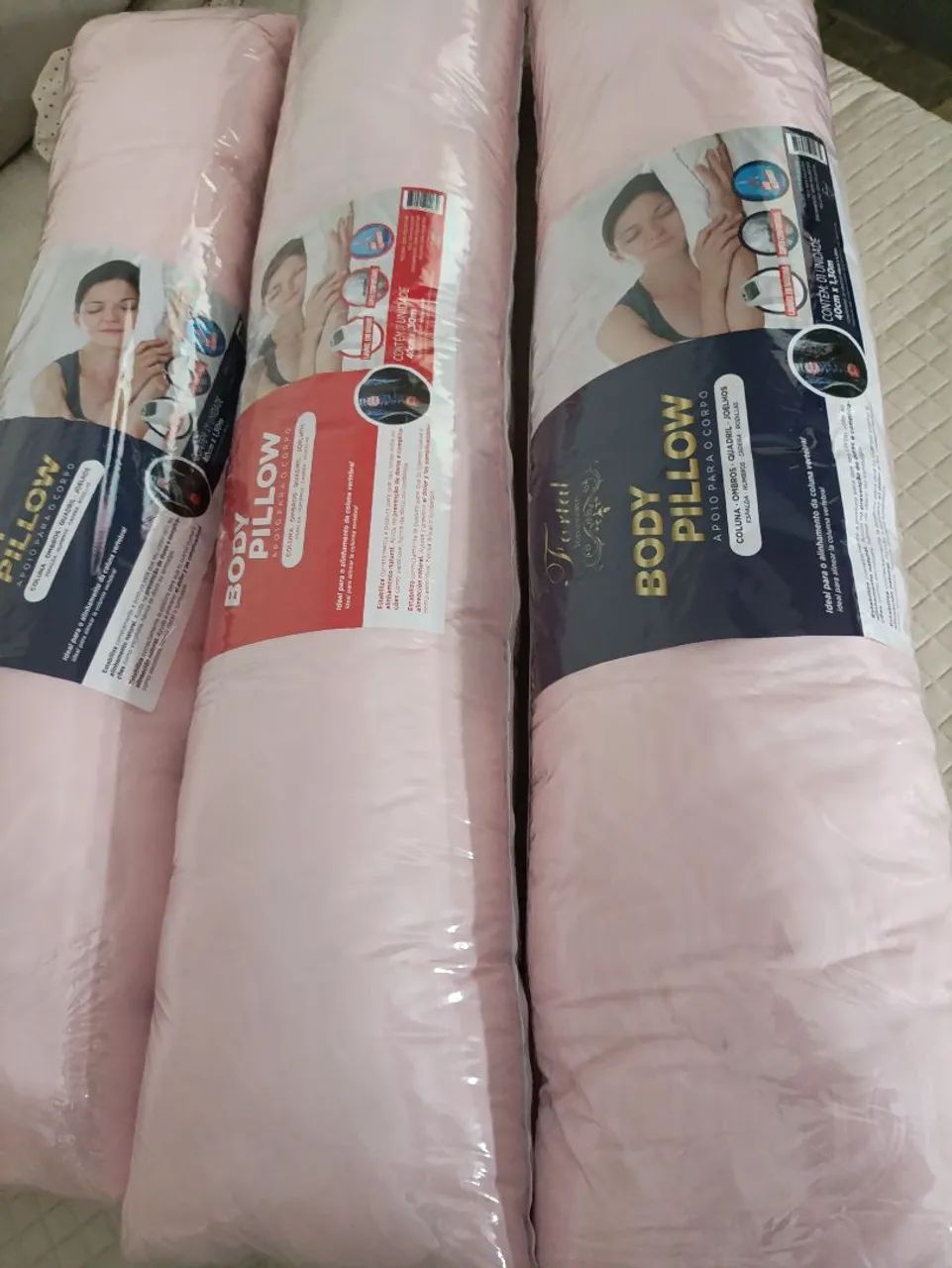 Travesseiro de Corpo Body Pillow - Conforto e Apoio - Foto 6