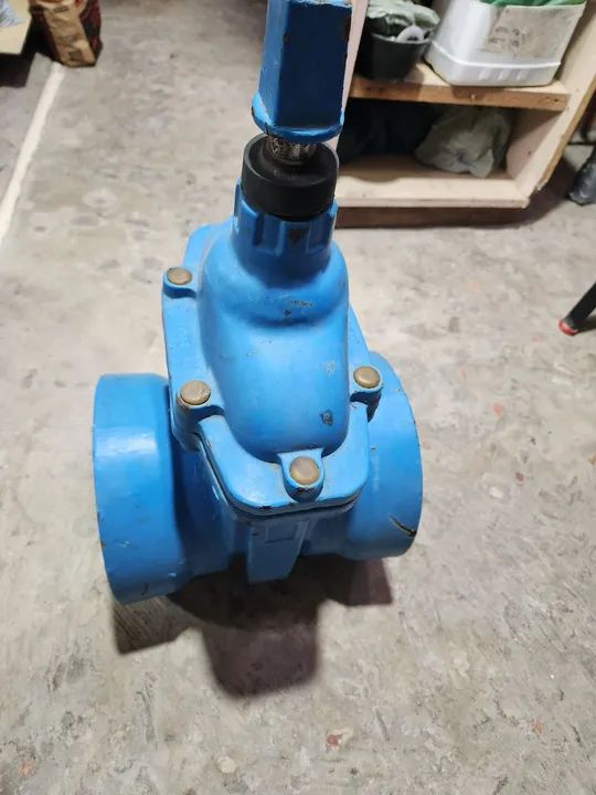 Válvula de gaveta em Ferro Fundido - 6 polegadas - Foto 4