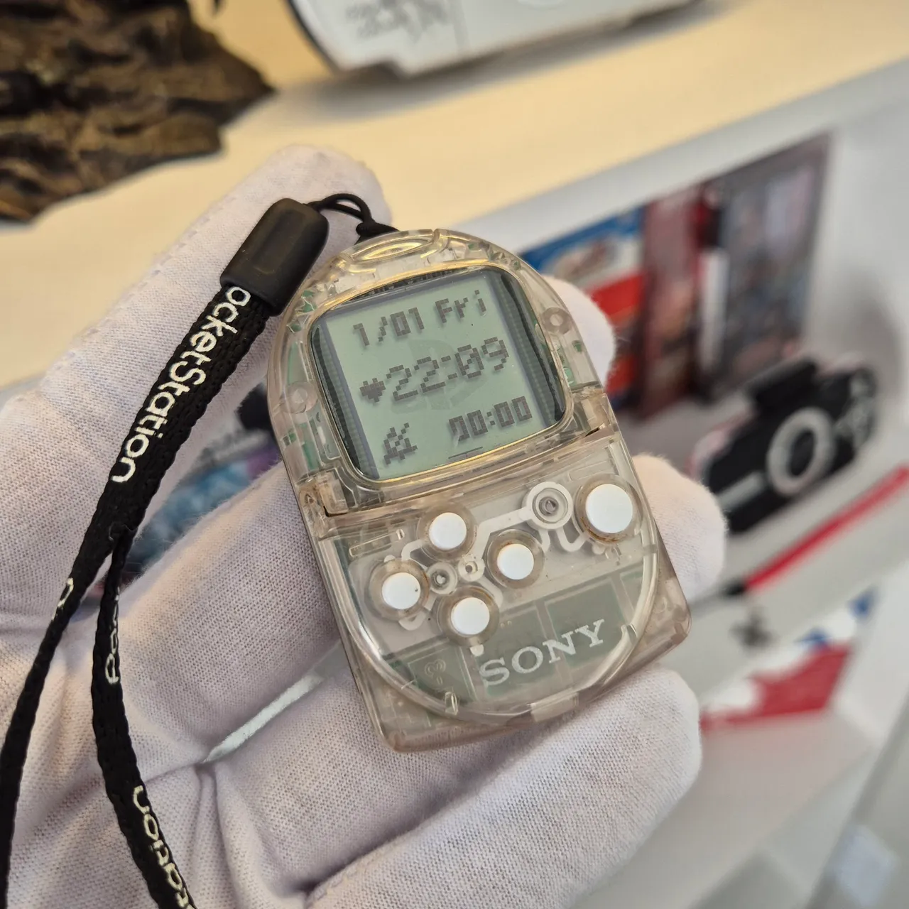 PocketStation Transparente - Sony (Envio via OLX Pay)