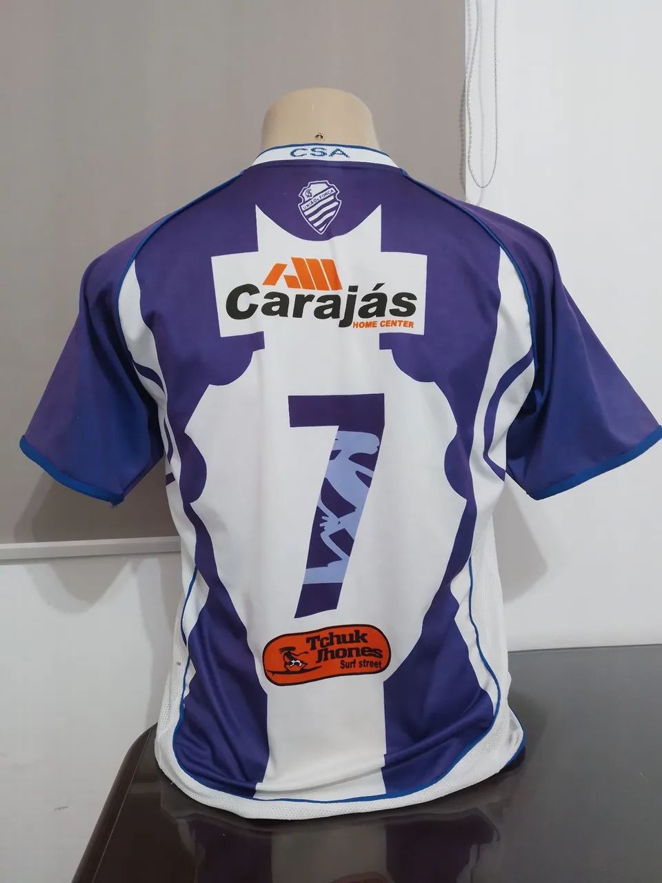 Camisa oficial CSA-AL T.Jhones 2009. - Foto 2