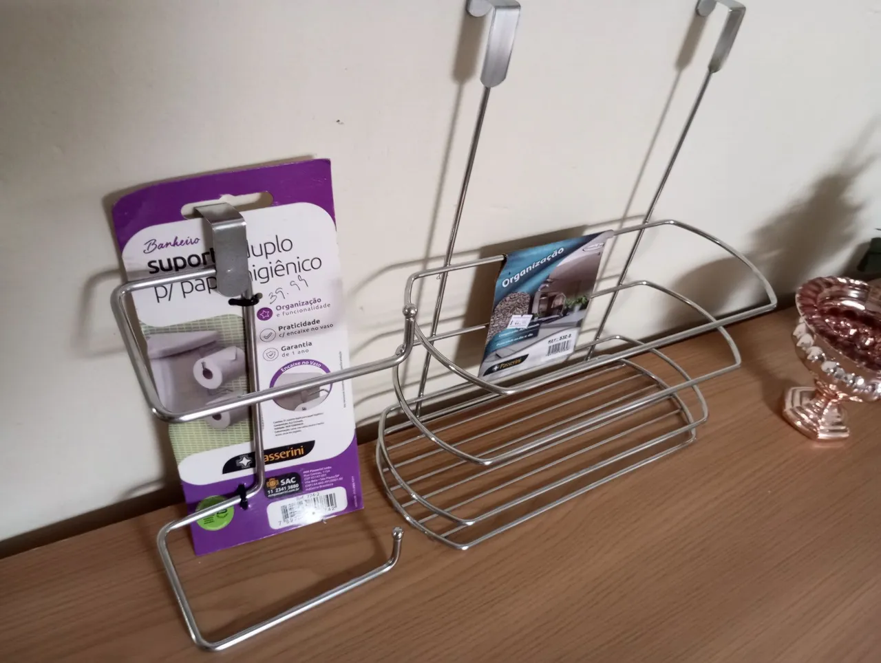 Kit inox pra banheiro