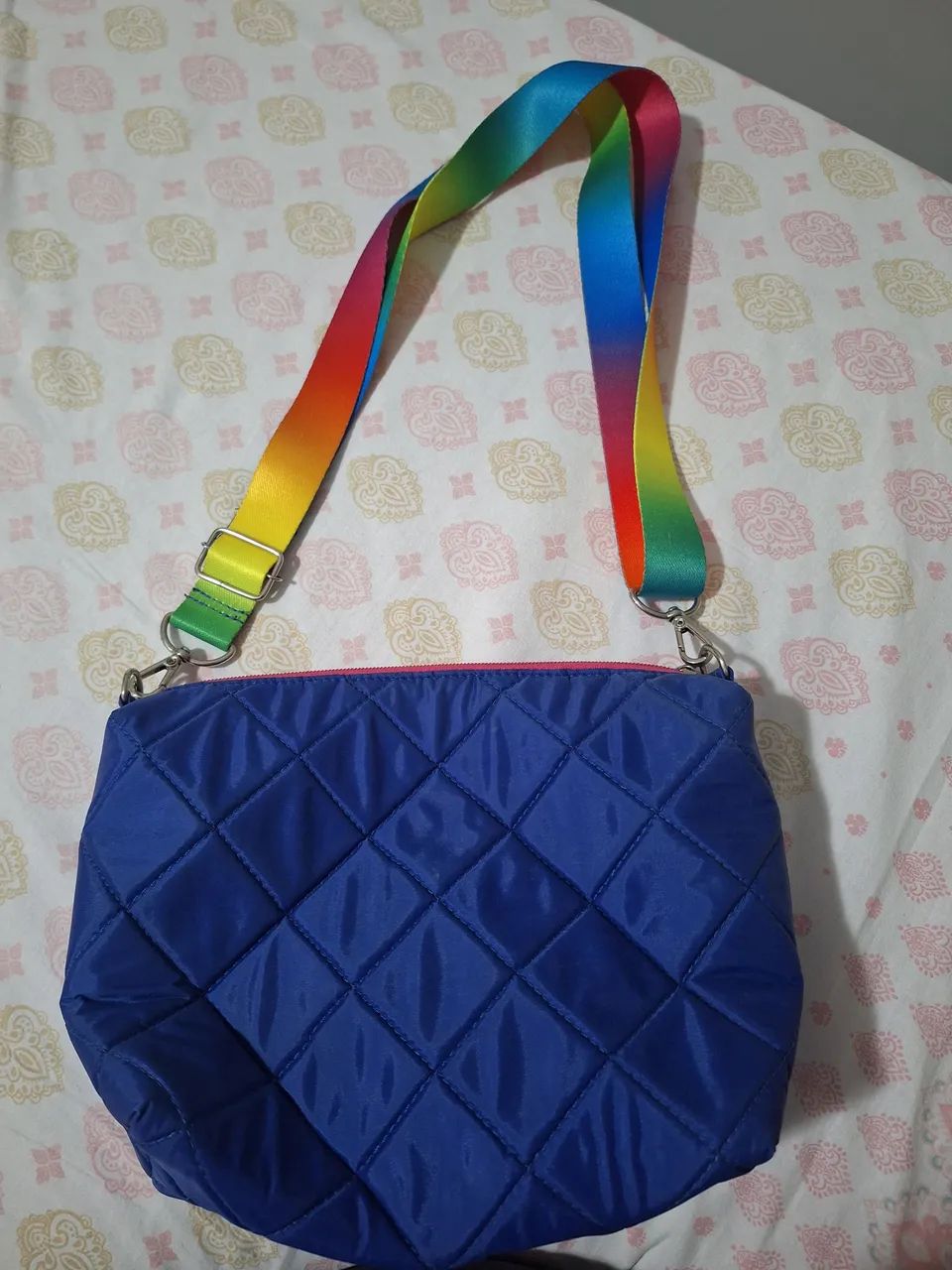 Bolsa/necessaire artesanal - Foto 4