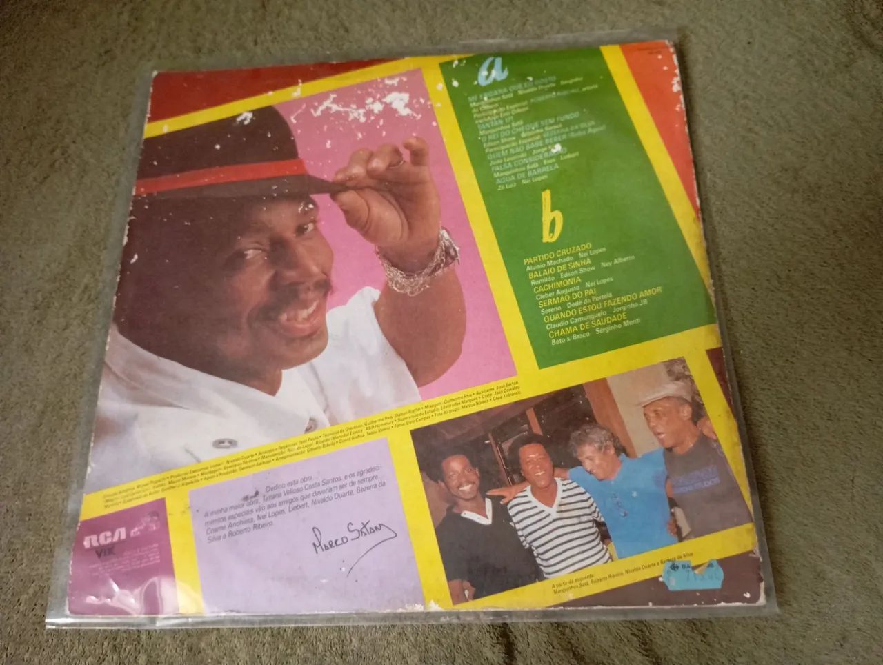 Lp Disco Vinil - MARQUINHOS SATÃ -  - Foto 3