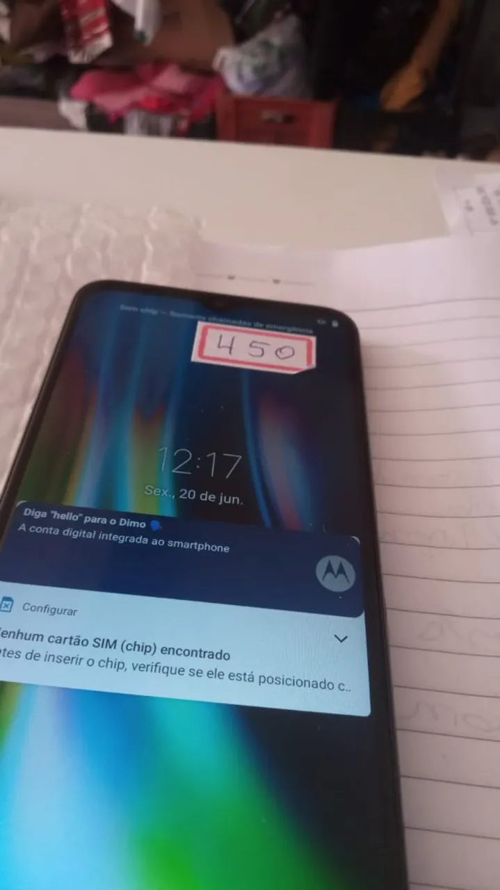 Vendo 1 moto g 9 play