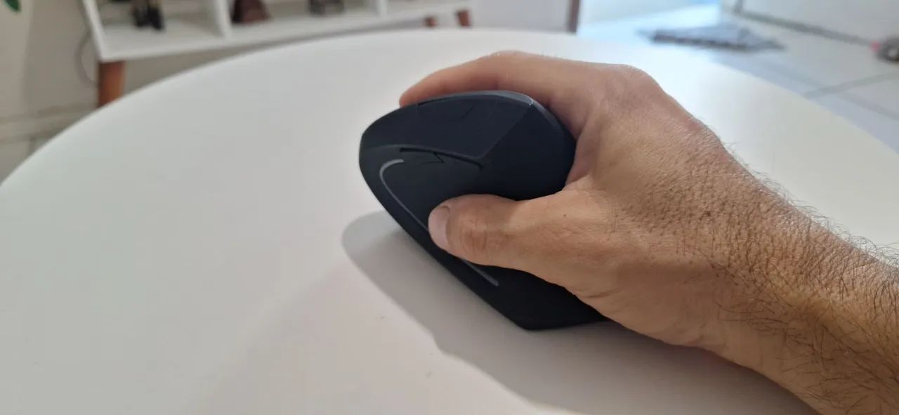 Mouse APP-TECH MWE600 sem fio ergonômico - funcionando perfeitamente - Foto 4