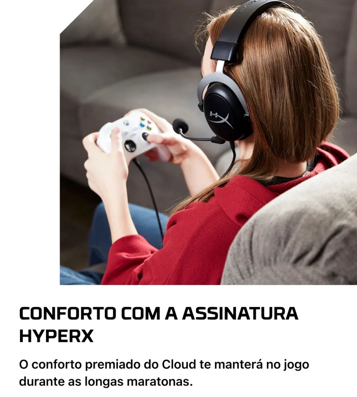 Headset HyperxCloudx Usado - Excelente Estado - Foto 3