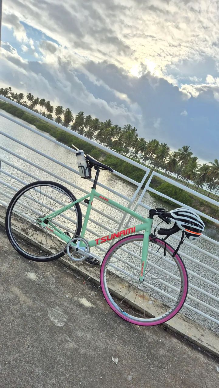 Bicicleta Fixa/Single Tsunami  - Foto 4