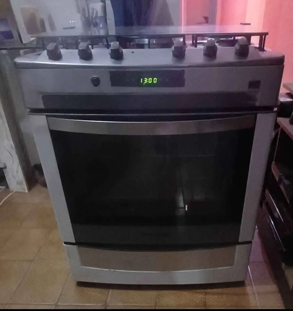 Fogão brastemp 5 bocas timer com acendimento automático  - Foto 6