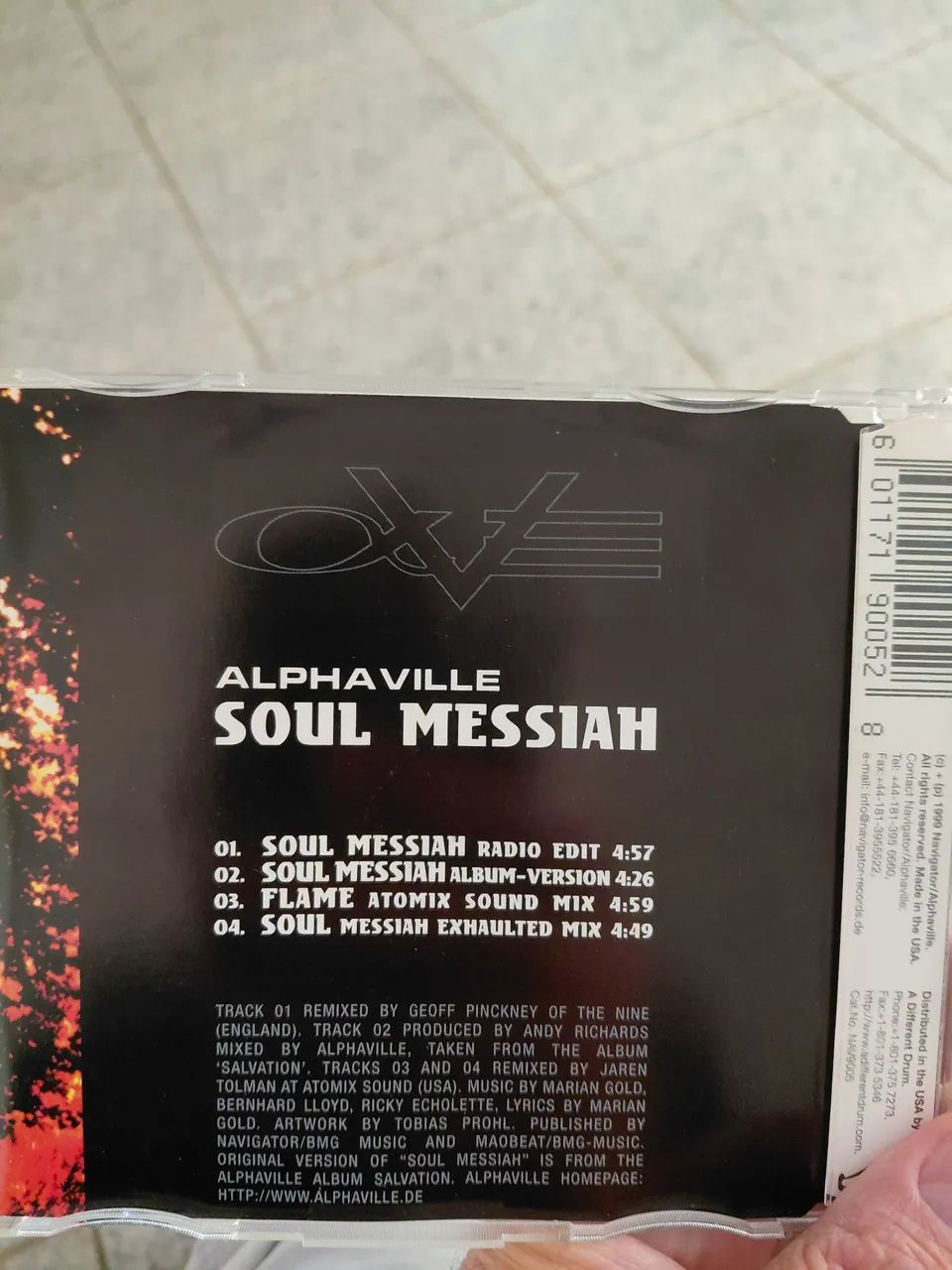 CD Alphaville - Soul Messiah (Single) - Foto 2