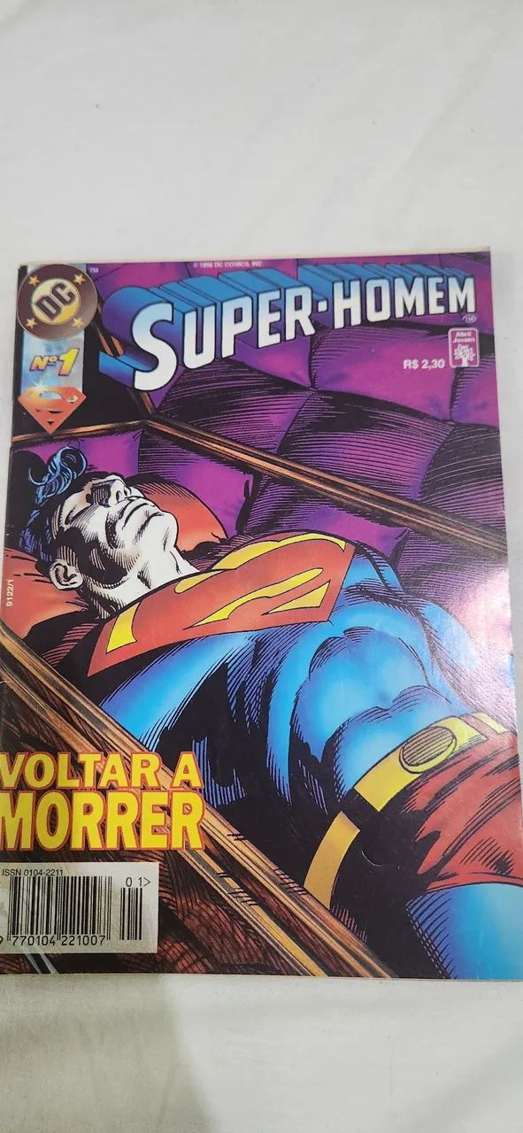 HQs Super-Homem DC Nº1 Voltar a Morrer