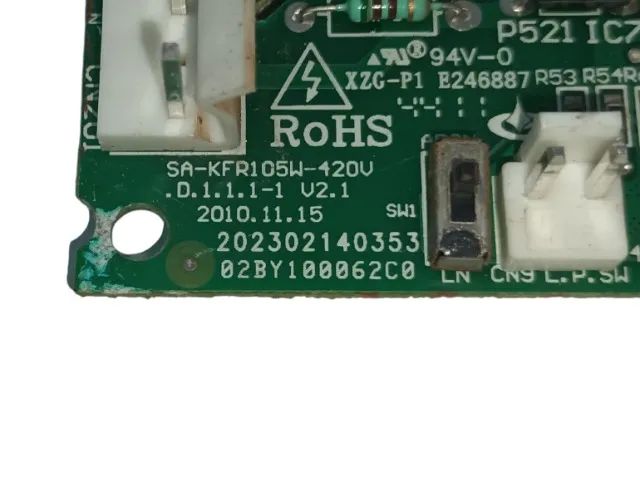 Placa para Condensadora - Midea (SA-KFR105W-420V.D.1.1.1-1) - Foto 2