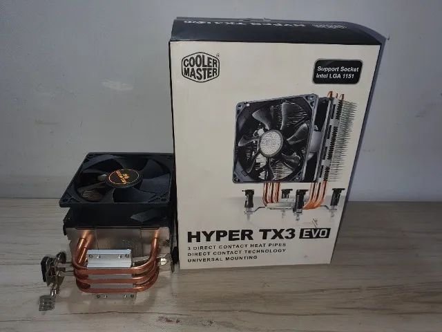 Cooler CPU Hyper TX3 EVO - Intel/AMD - Usado - Foto 3
