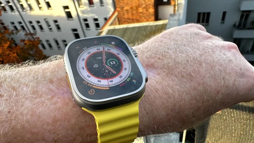 Apple Watch Ultra 1 Natural Pulseira + cabo