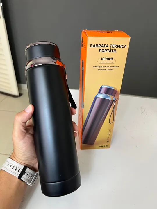 Garrafa termica 1 litro