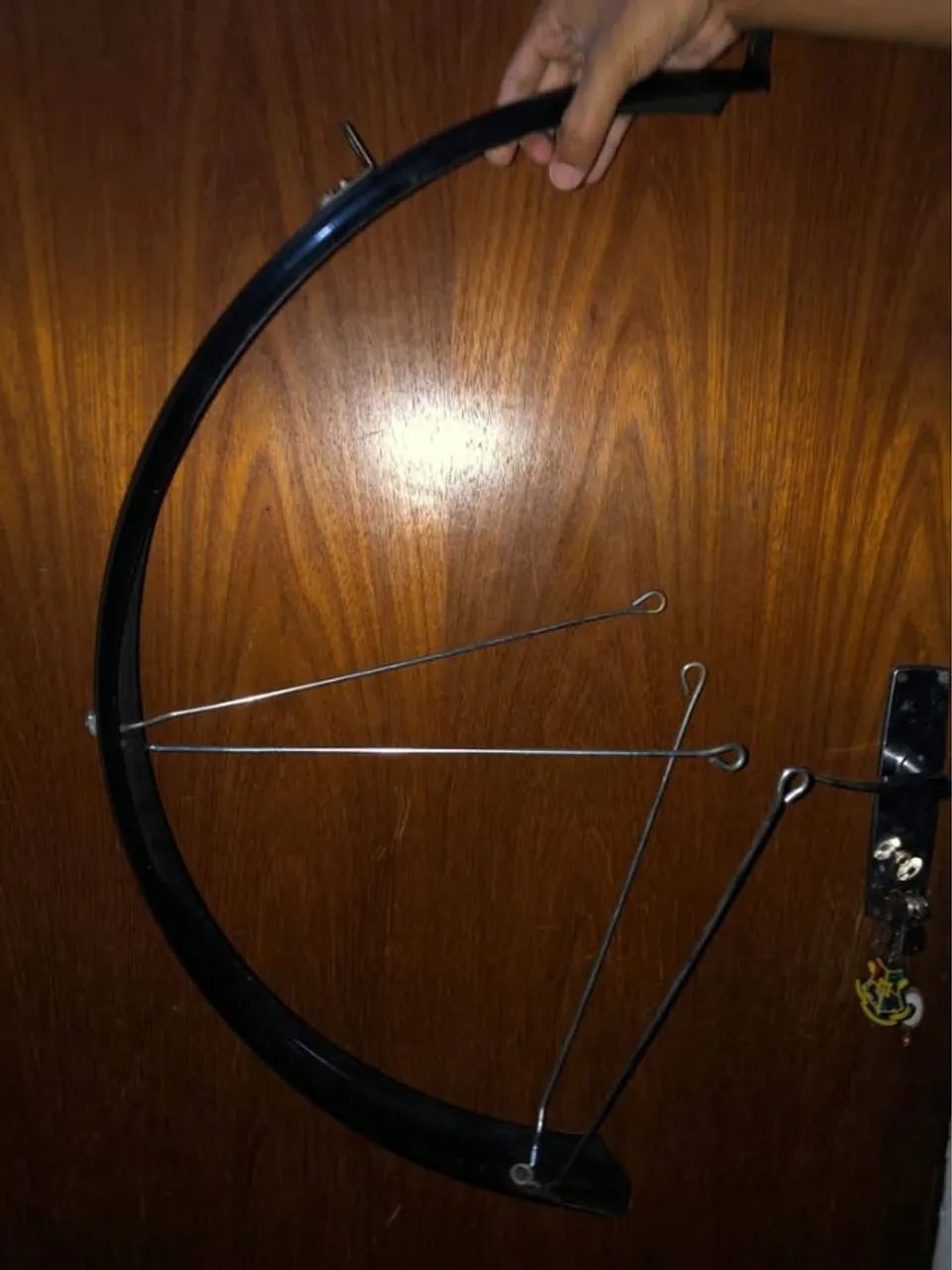 Para barro traseiro bicicleta aro 26 - Foto 3