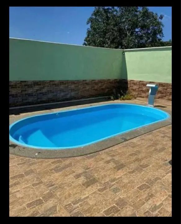 Piscina de fibra (6mts ) garantia de 15 anos 