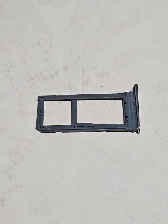Bandeja de Chip para Samsung Galaxy S7 Edge prata, original
