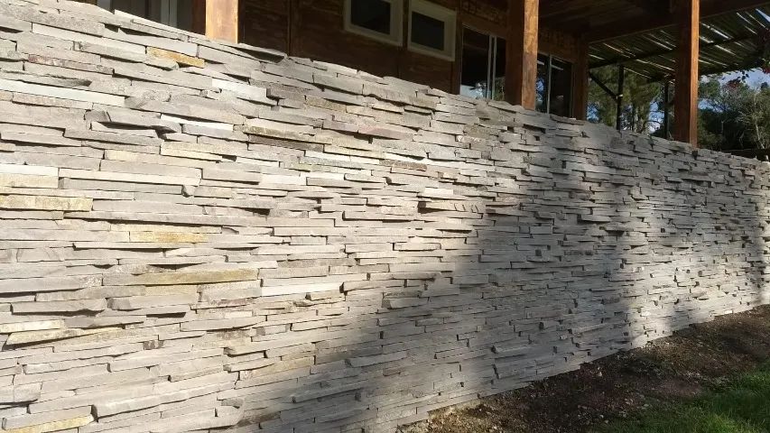 Filete Irregular Pedra Basalto Natural - Foto 4