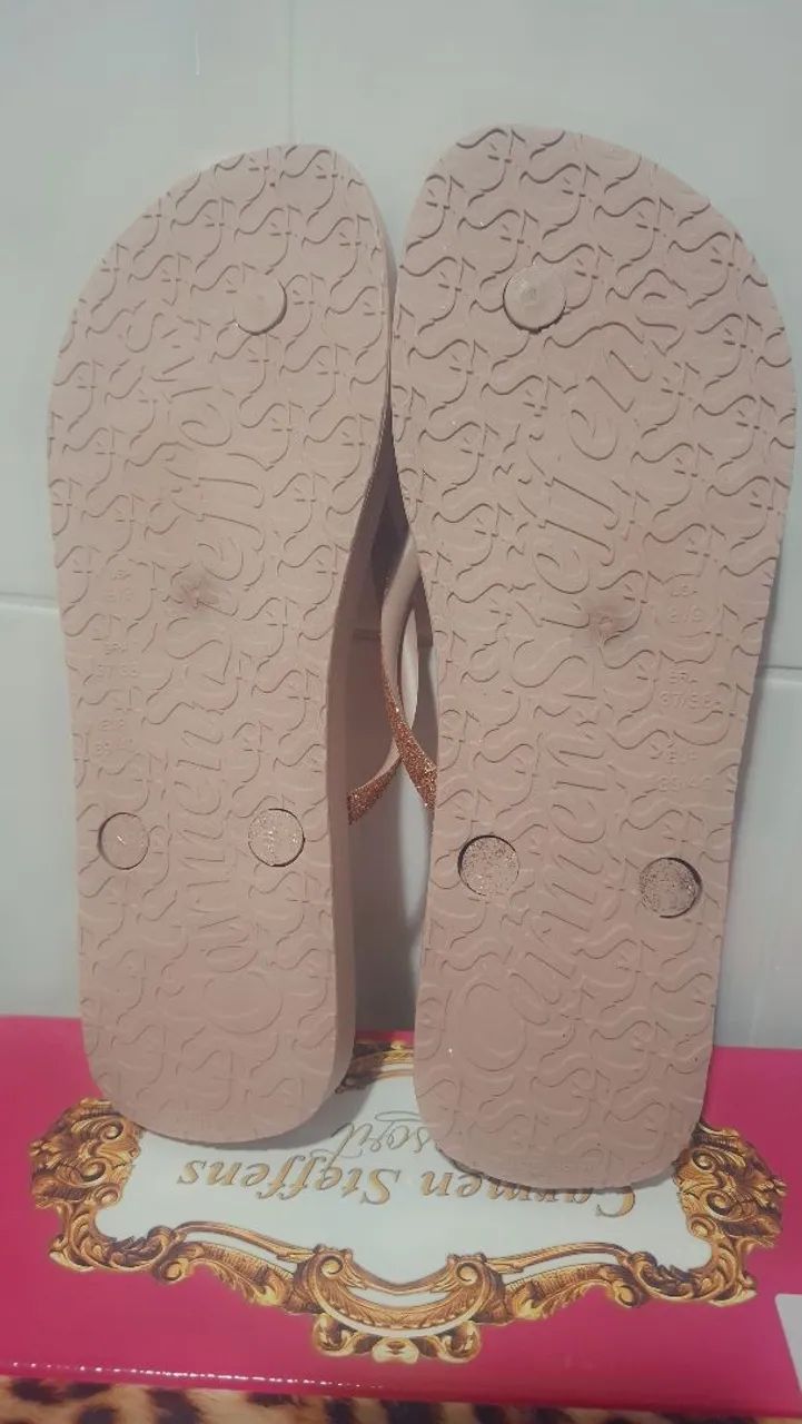 Chinelo Carmem Steffens NOVO e ORIGINAL  - Foto 3