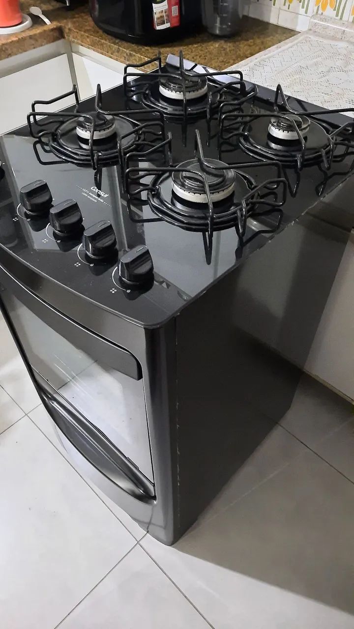Fogão Consul 4 bocas preto - Foto 3
