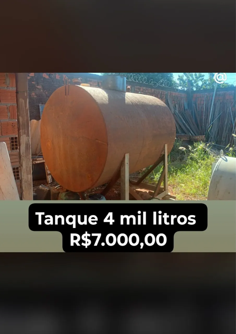 Tanque para Caminhão 4000 Litros