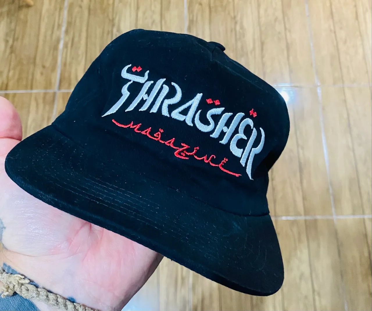 Boné strapback Thrasher skate 