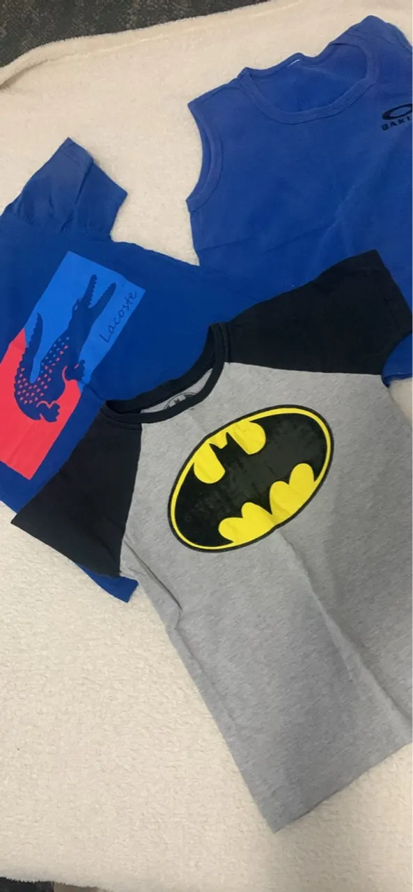 Lote de roupa menino 6 anos