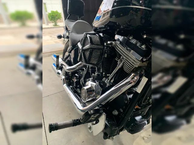 Vendo/Troco Harley Softwail Blackline FXS 2013 - 1600cc - Foto 12