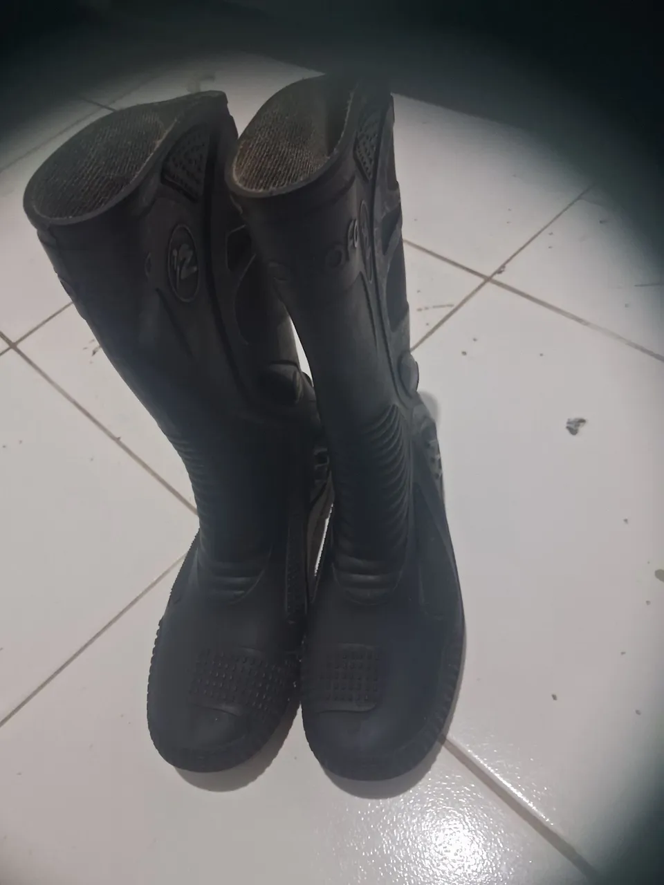 Botas de Motociclista - Tamanho 42