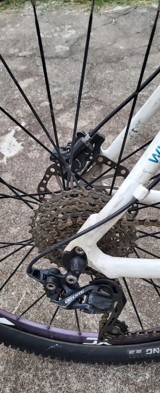 Bicicleta 26" 30v Shimano SLX/Deore Freio a Disco Hidráulico - Astro - Foto 2