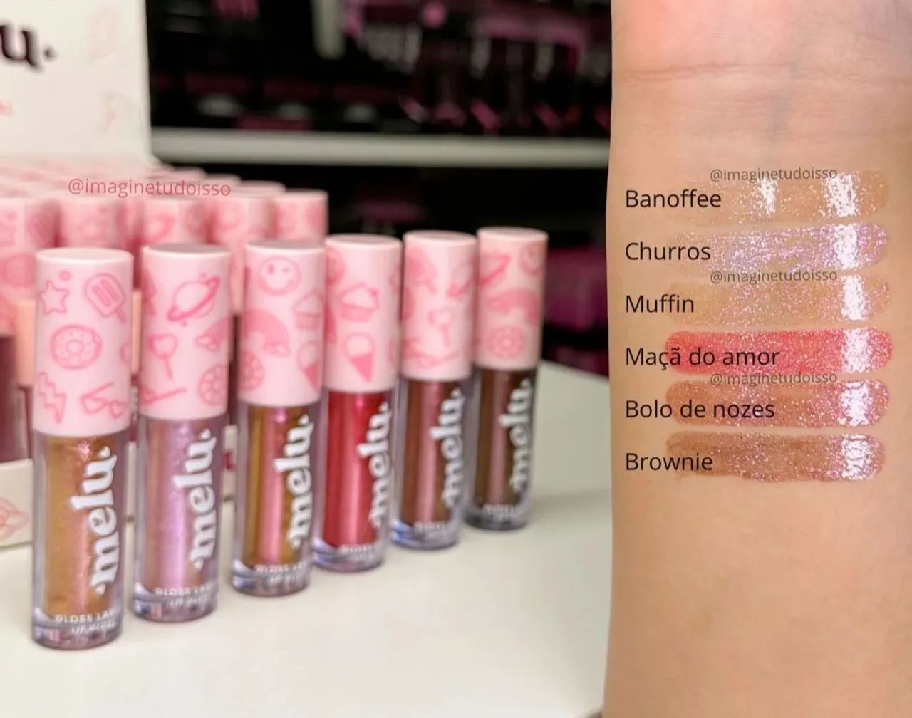 Gloss Labial Melu Ruby Rose 