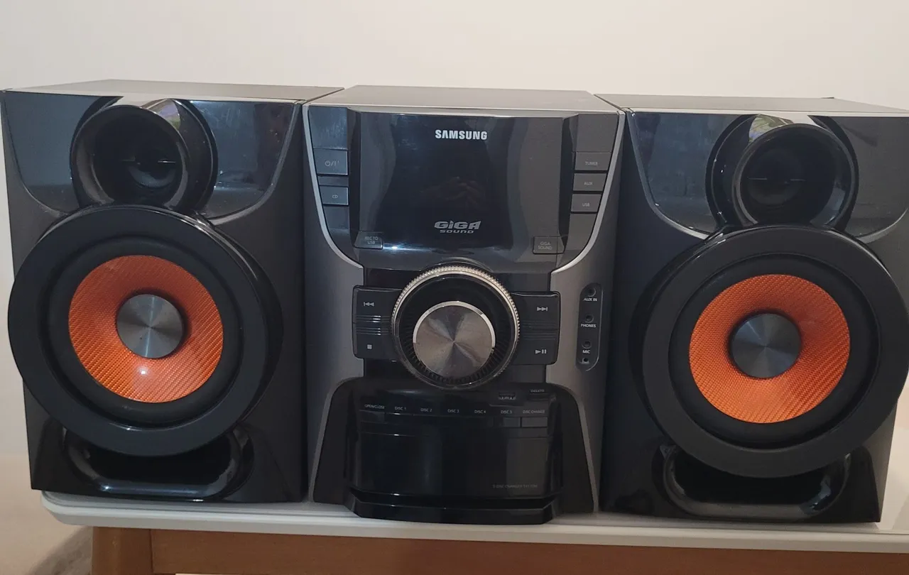 Som Samsung Giga Sound - Mini System Completo