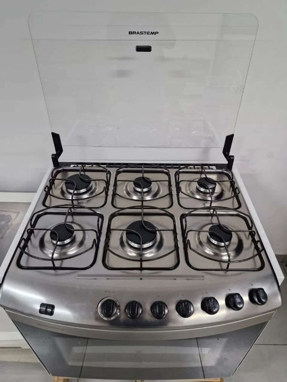 Fogão de embutir 6 bocas Brastemp  - Foto 5