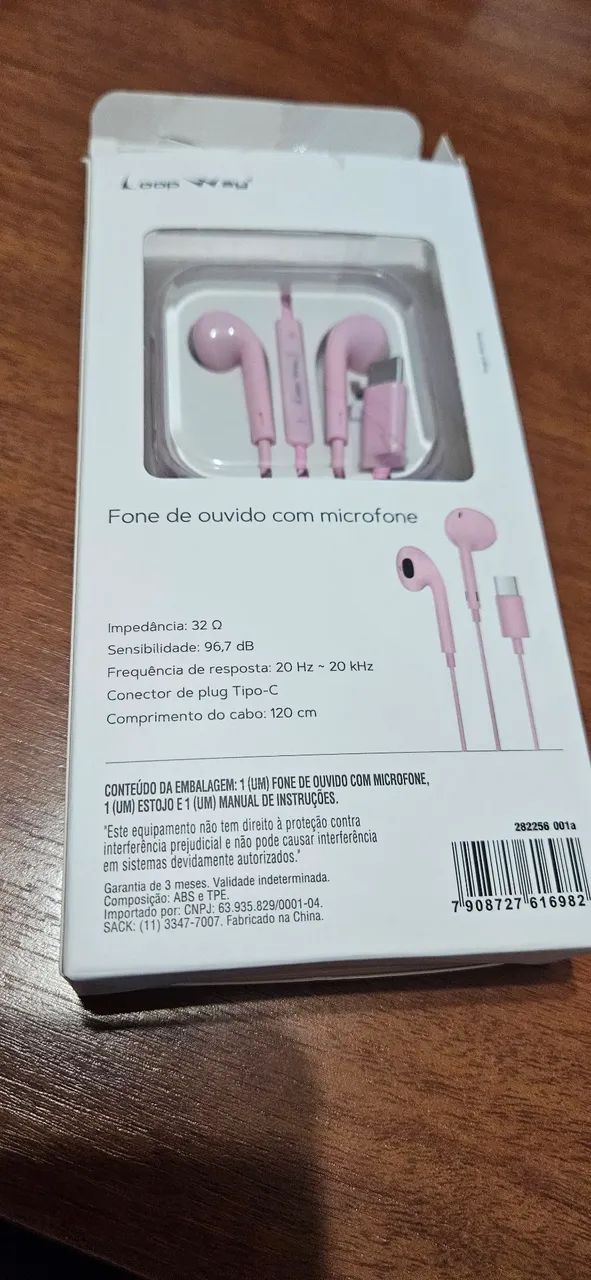 Fone de Ouvido com Conector USB-C - Foto 5