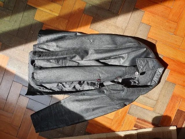 Jaqueta couro preto G - Foto 3