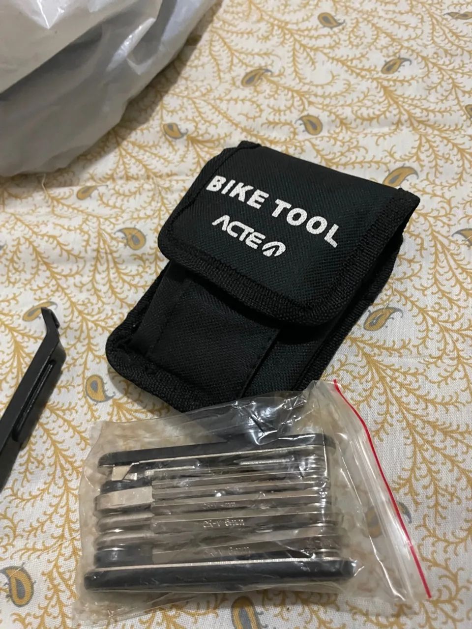 Kit Ferramentas Para Bike Preto A76 Acte Sports - Foto 5