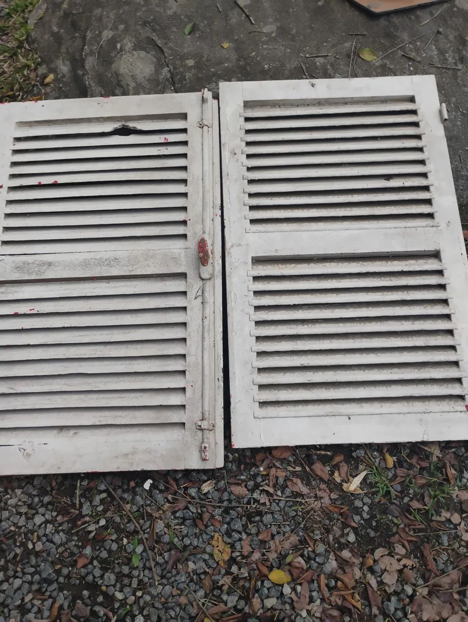 Janelas de madeira antigas