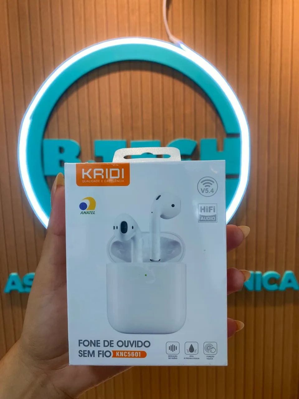 Fone Bluetooth Kaidi