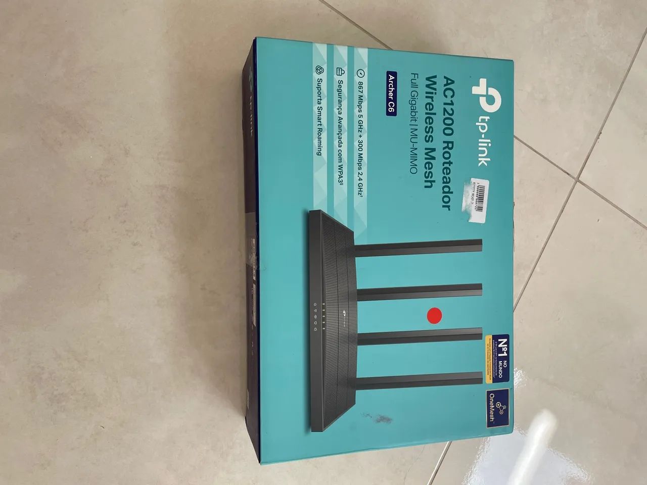 Roteador TP-Link Wi-Fi Gigabit - Novo na Caixa - Foto 5