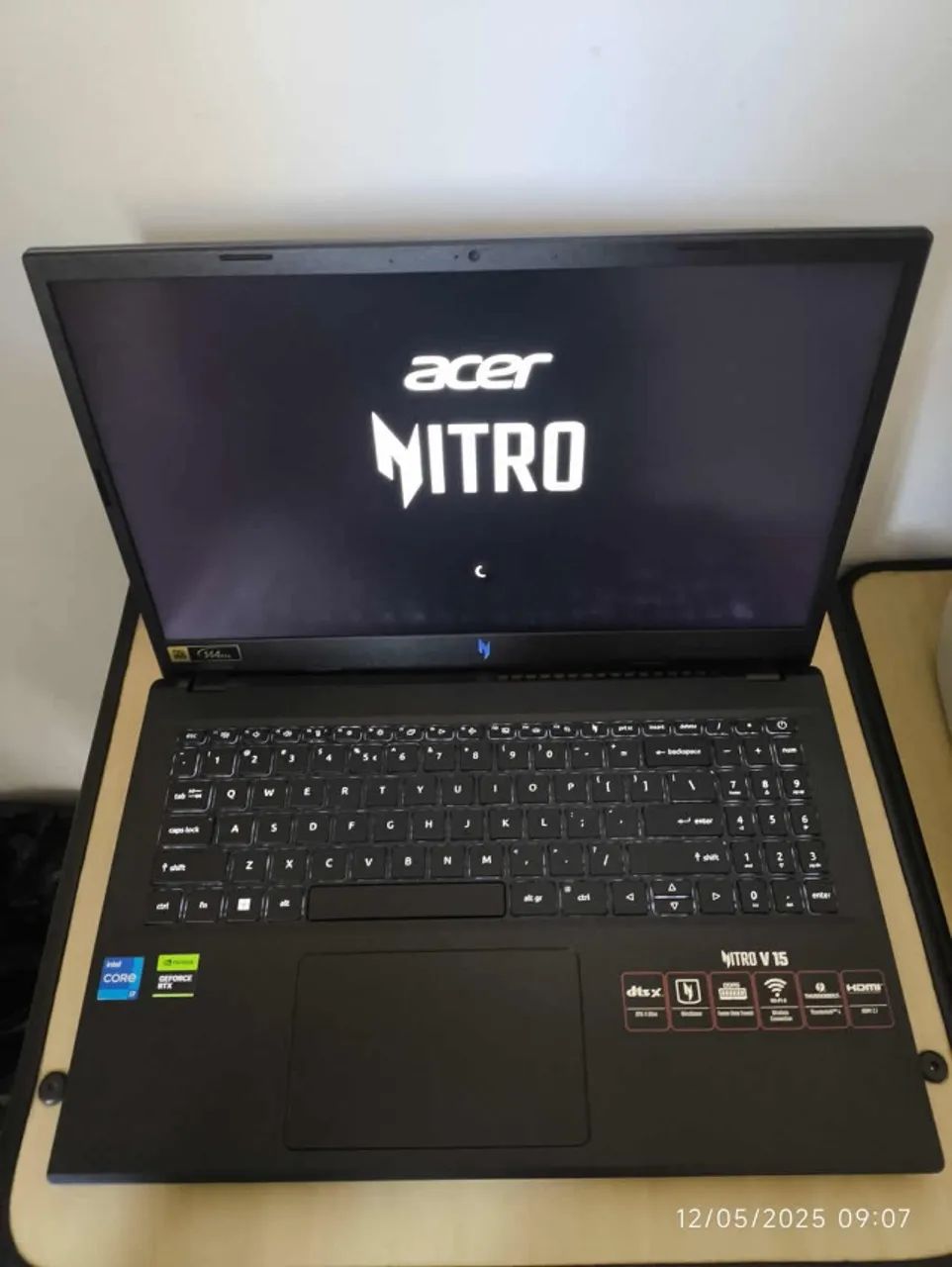 Notebook Gamer - Acer Nitro V - I7 13TH - RTX 4060