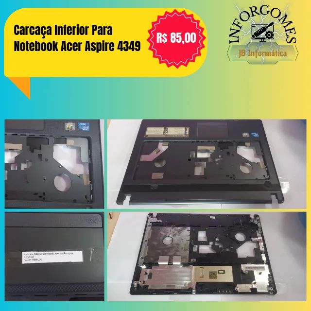 Carcaça Inferior Para Notebook Acer Aspire 4349