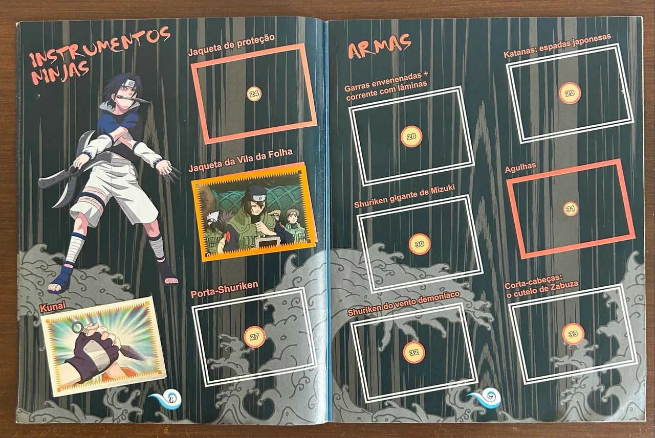 Álbum Naruto True Spirit of the Ninja - Panini - Hobbies e