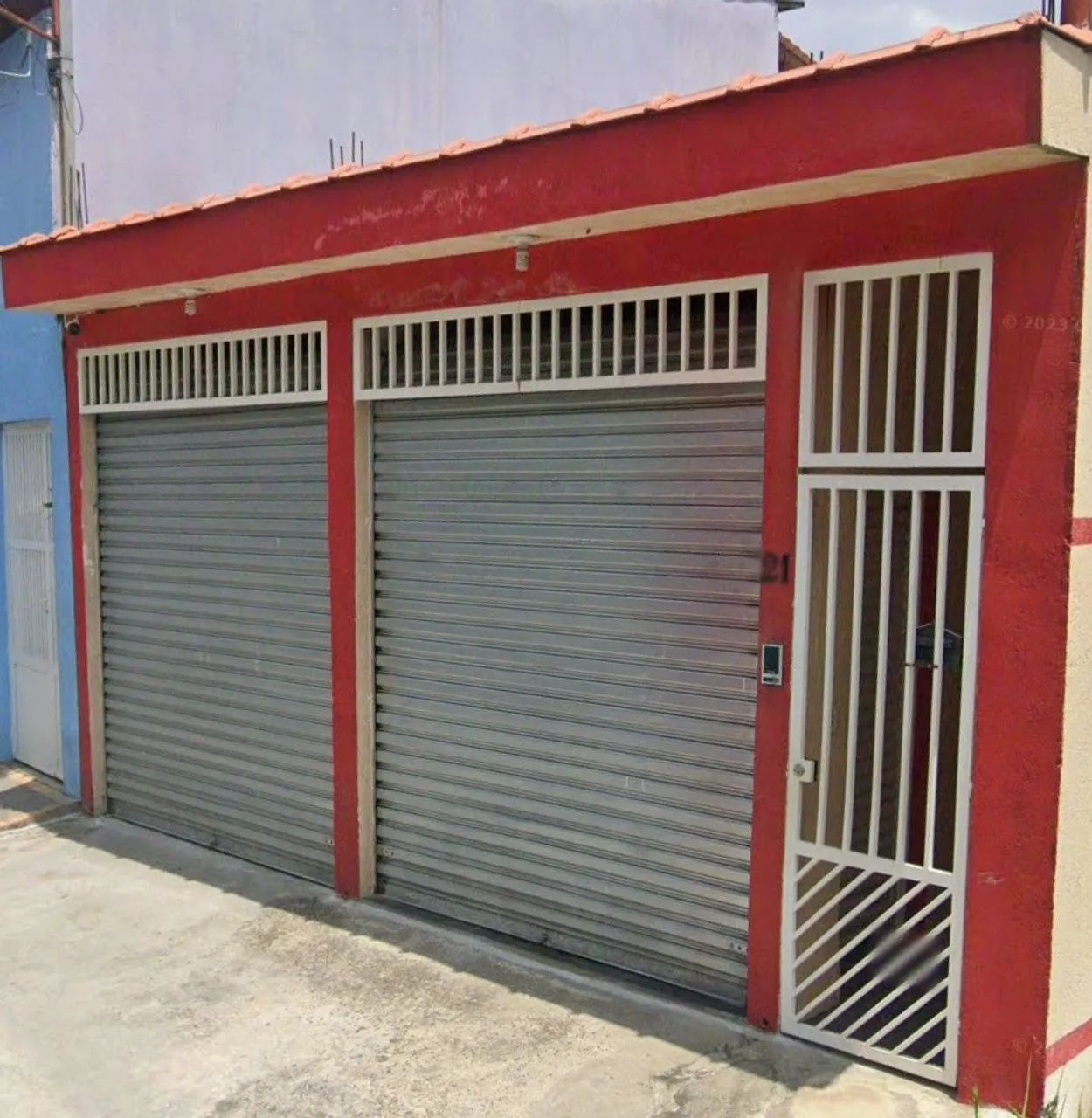 Portas de aço para garagem